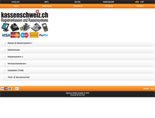 Tablet Screenshot of kassenportal.ch